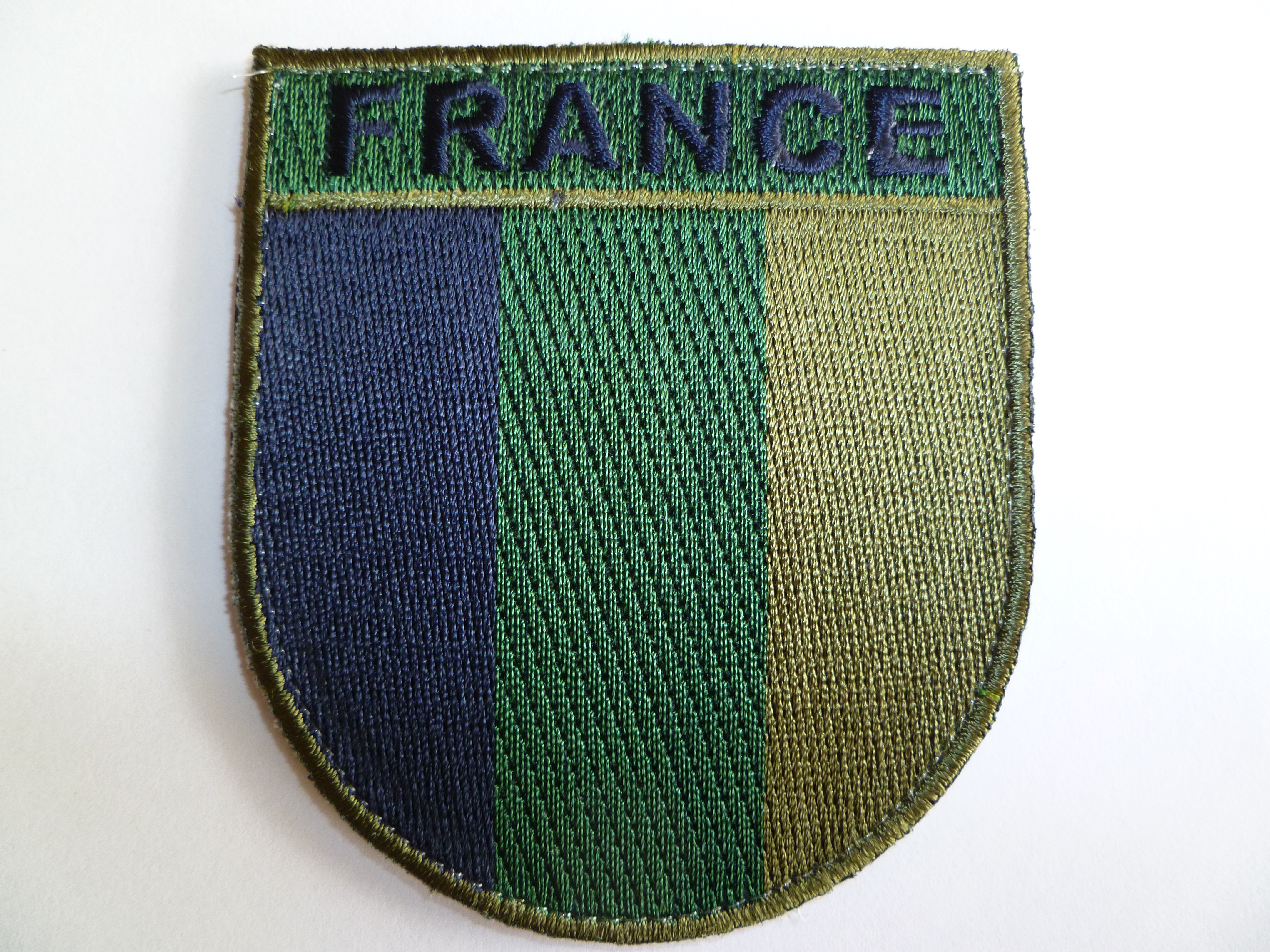 Ecusson France (bord vert)